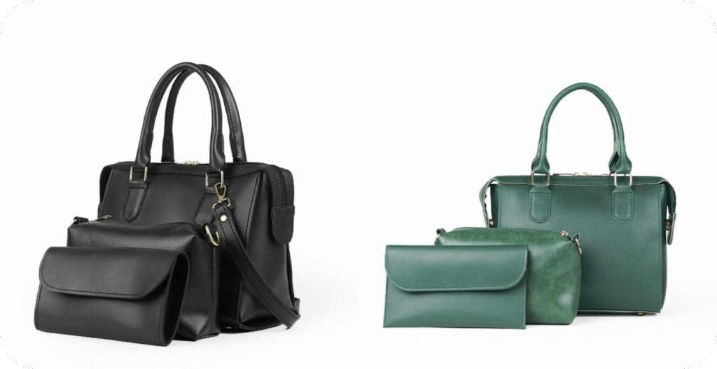 Queen Elara 3-Piece Bag by Urban Queen - Urban Queen